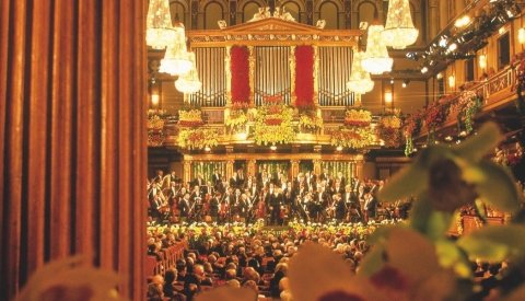 Concierto fin de año en Viena