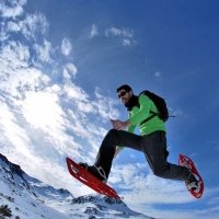 Raquetas de nieve en Benasque